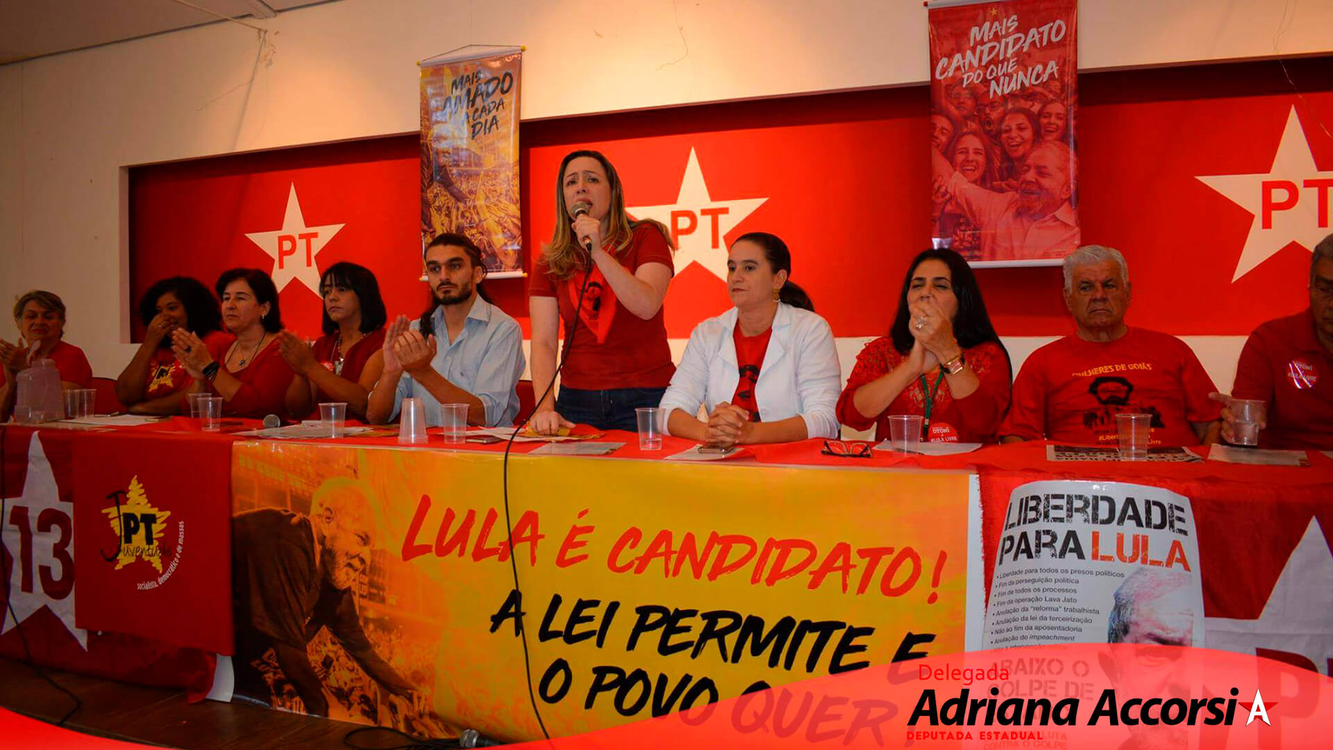 Ato de Lançamento da Pré-Candidatura de Lula a Presidente