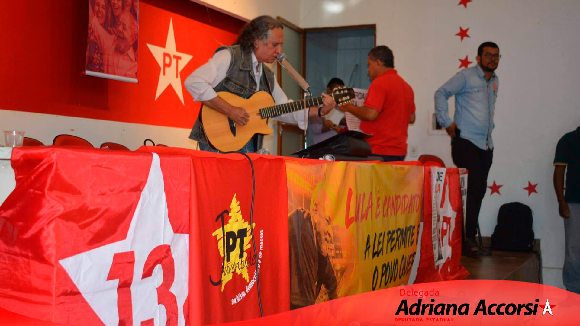 Ato de Lançamento da Pré-Candidatura de Lula a Presidente