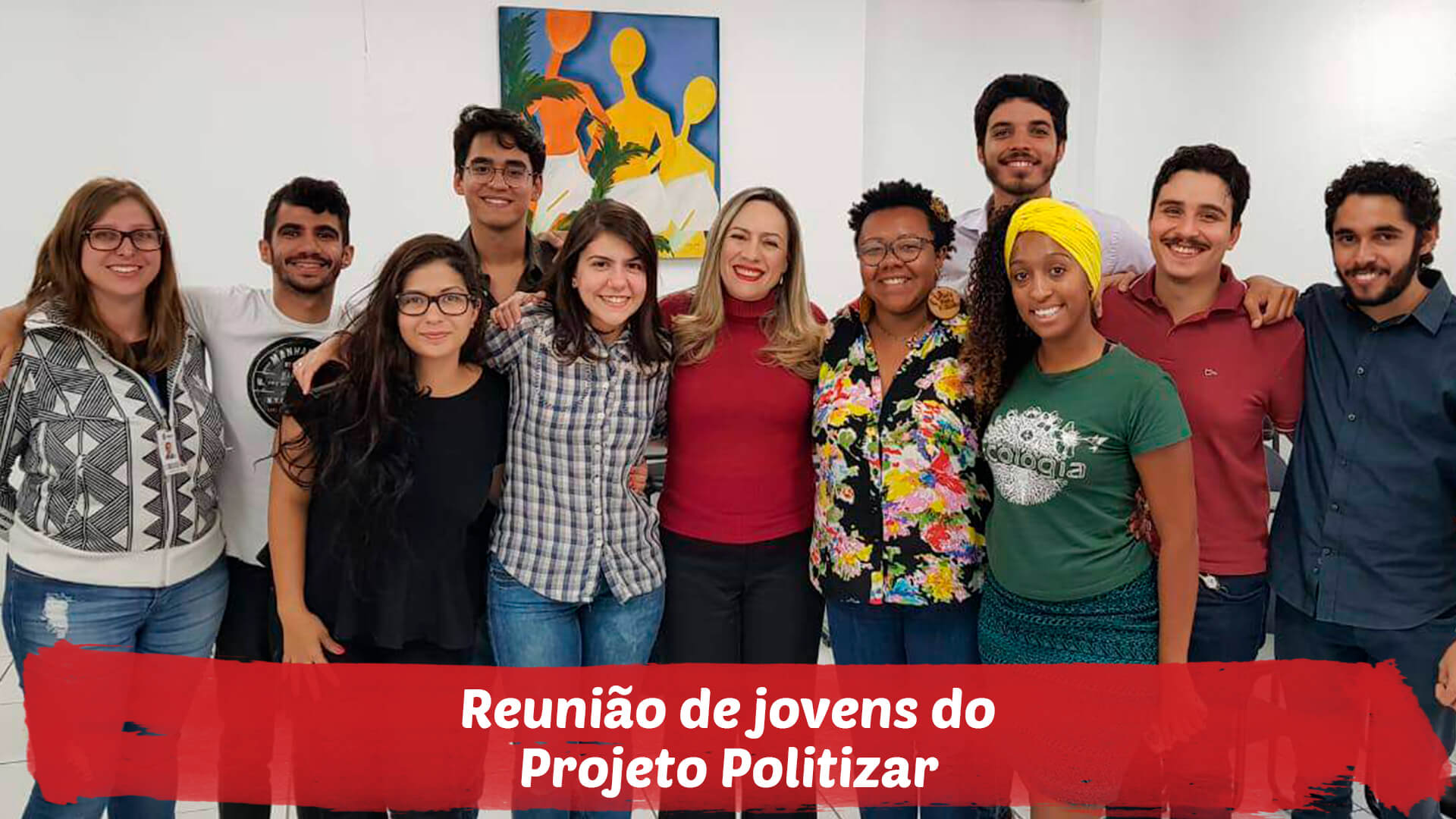 Reunião de jovens do Projeto Politizar