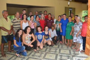 Adriana Accorsi participou na manhã do dia 7 de dezembro, de um café da manhã na casa da vereadora Zilda Menezes, na cidade de Guaraíta